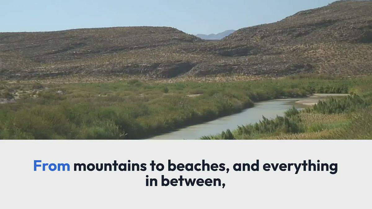 'Video thumbnail for State and National Parks in Texas'