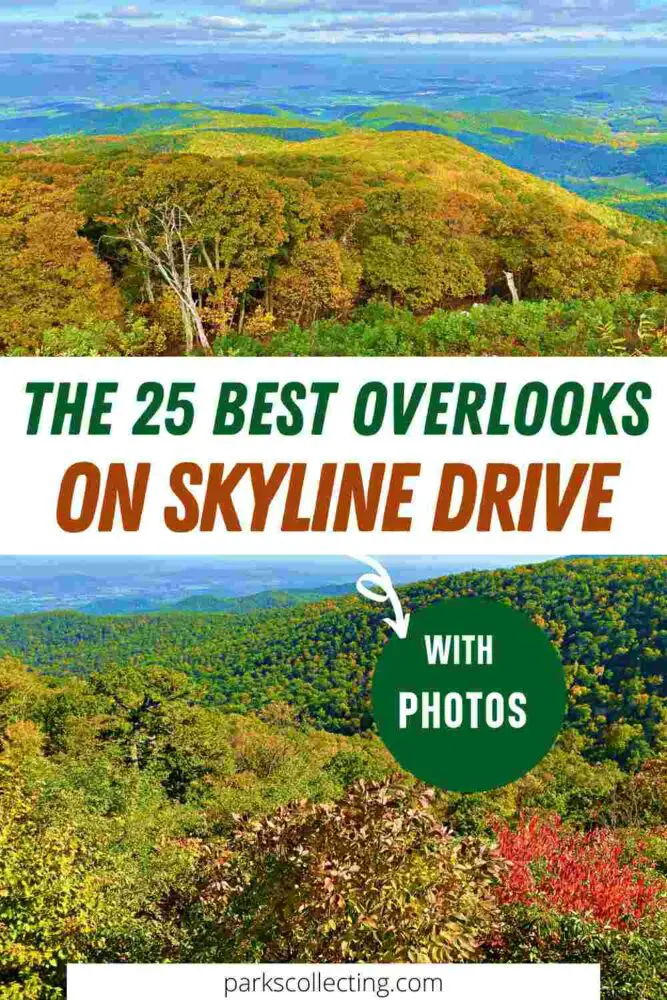 25 Best Overlooks on Skyline Drive