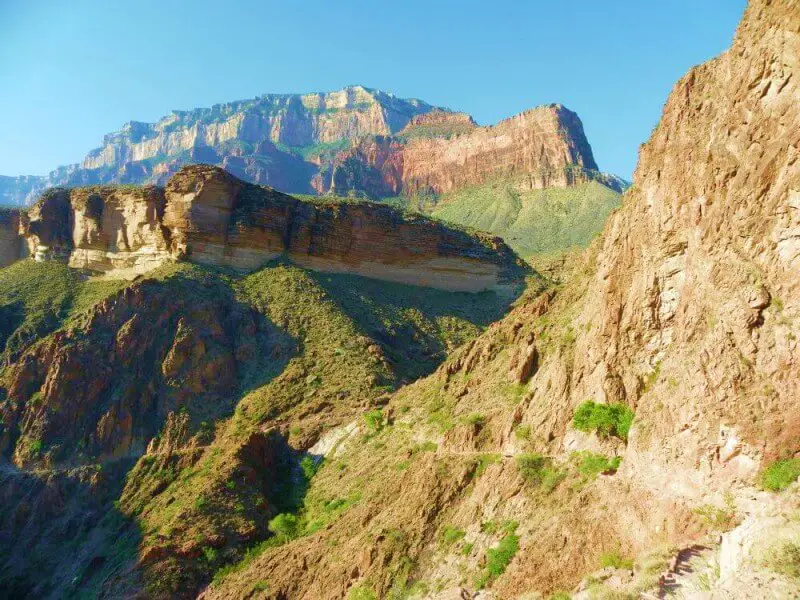 Sentiero degli Angeli luminosi Grand Canyon