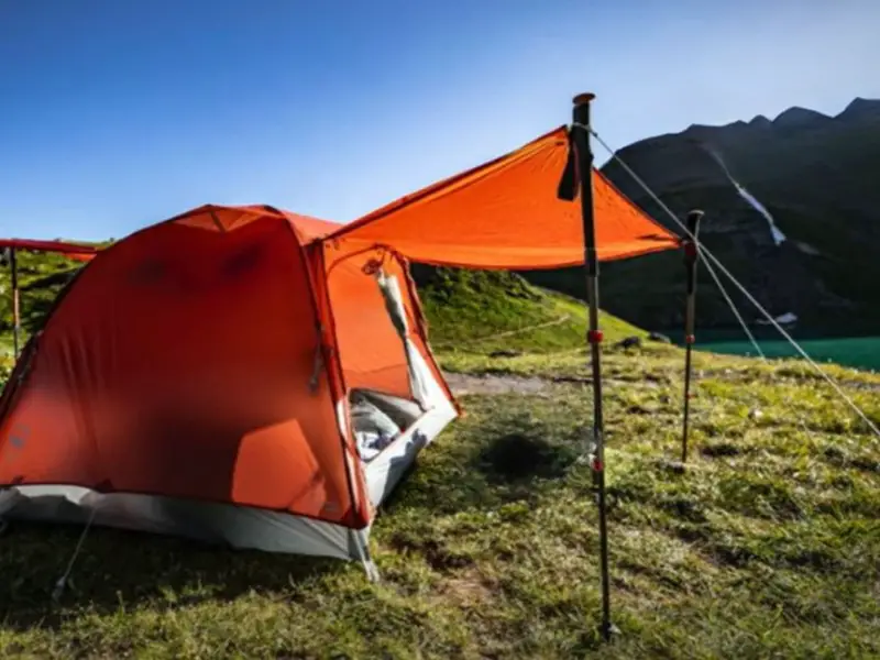ALPS mountineering copper spur tent with awning