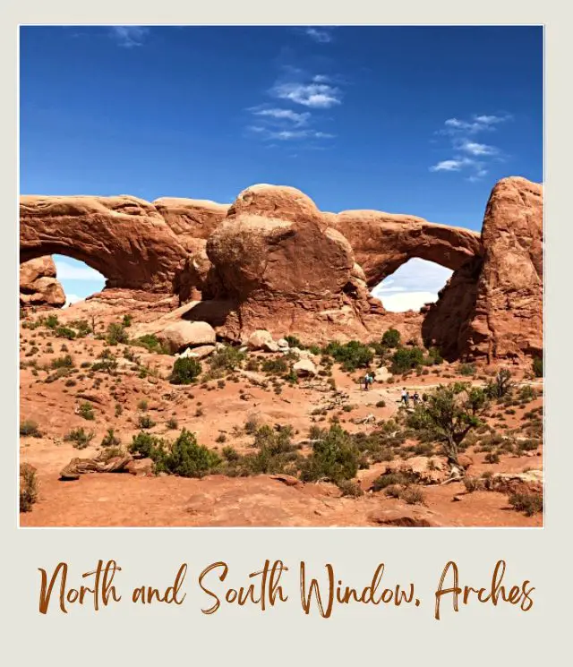 Arches National Park North and South Window