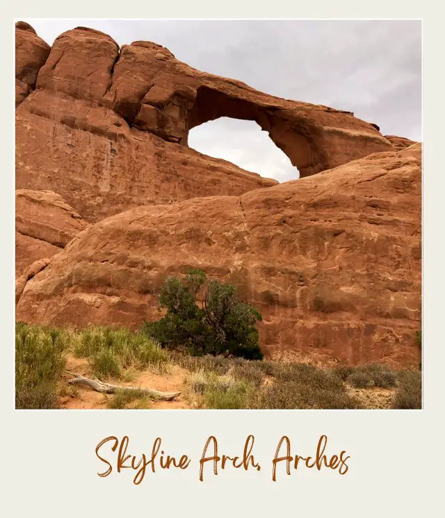 Arches National Park Skyline Arch