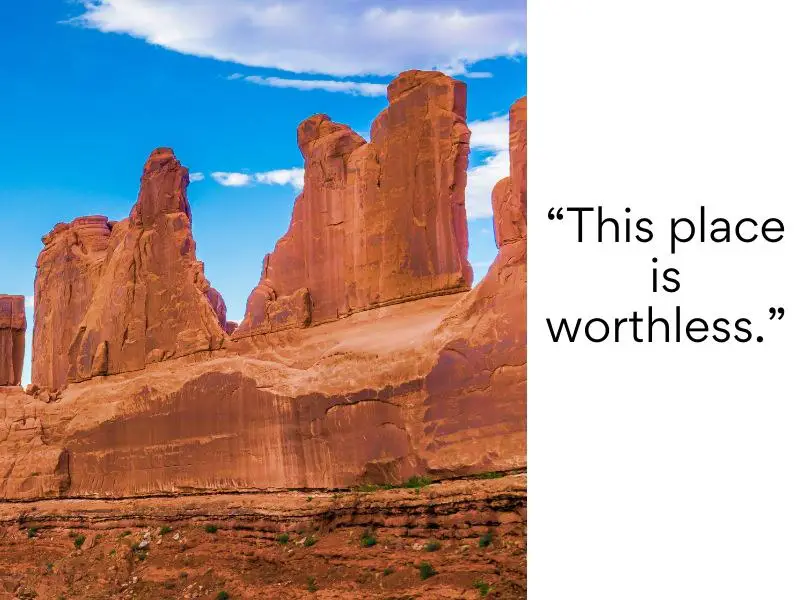 Arches National Park bad reviews 1