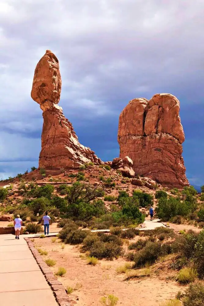 Balanced Rock one of the Best Hikes in Arches National Park