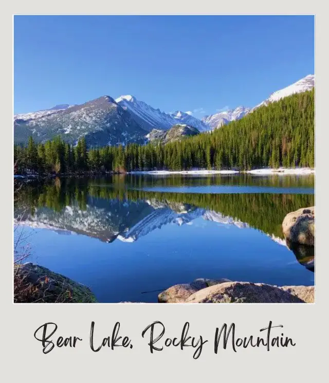 Best Hikes in Rocky Mountain National Park Bear Lake in Rocky Mountain National Park 1