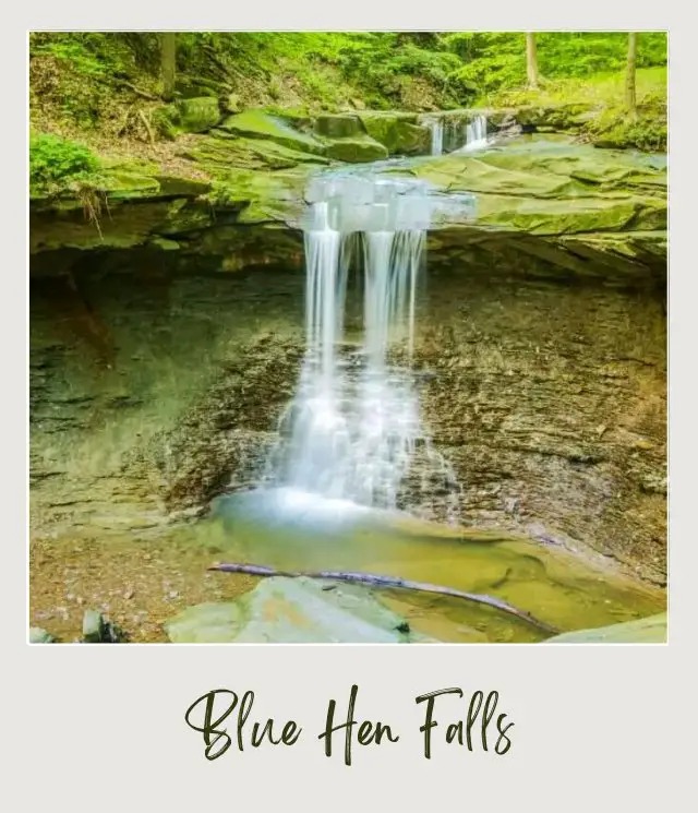 The Best National Parks to Visit in Spring in the USA Blue Hen Falls in Cuyahoga Valley National Park