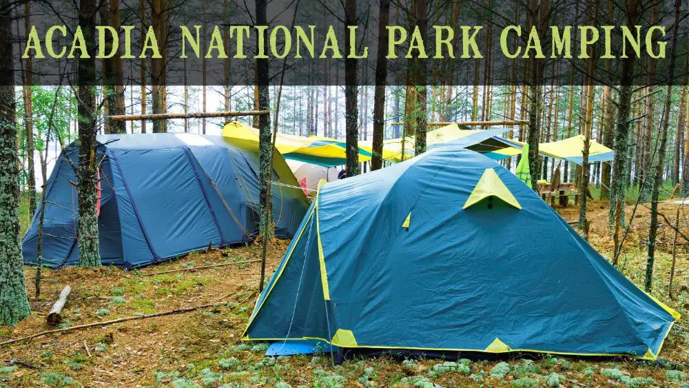 Camping Acadia National Park