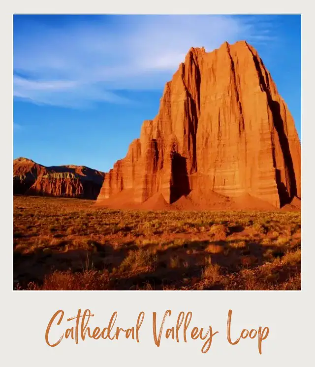 The Most Scenic Drives in America (National Parks Edition) Cathedral Valley Loop in Capitol Reef National Park