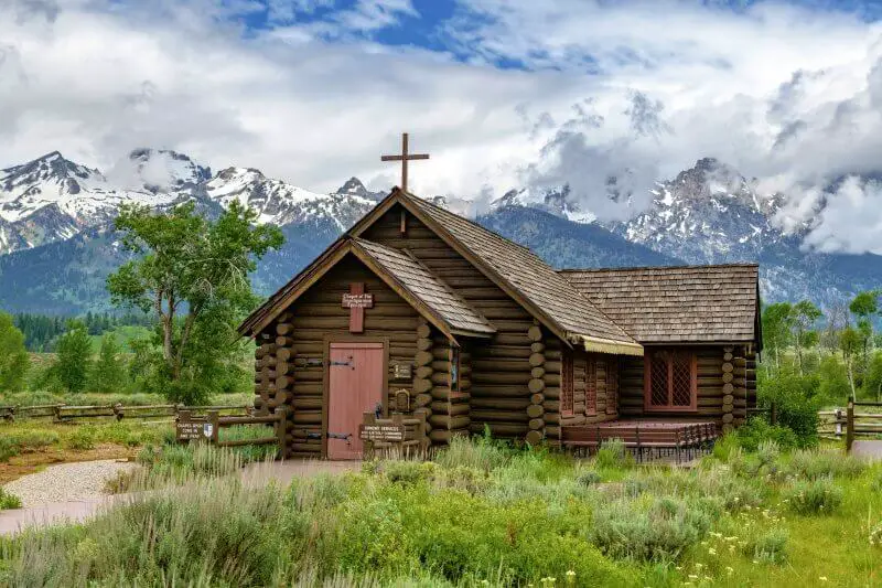 Chapel-of-the-Transfiguration Grand Teton Scenic Drive