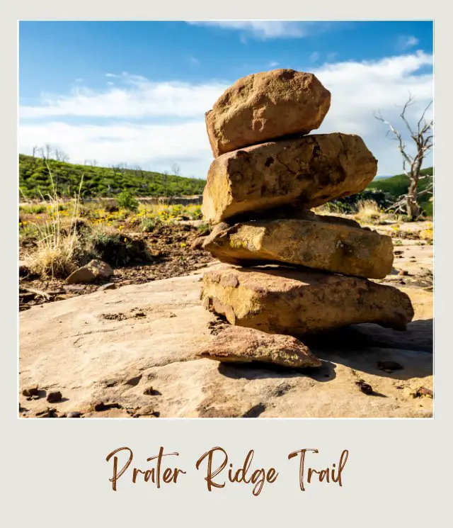 Craig of Rocks in Prater Ridge Trail in Mesa Verde National Park