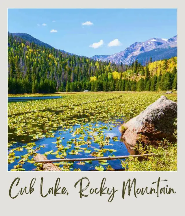 Best Hikes in Rocky Mountain National Park Cub Lake in Rocky Mountain National Park