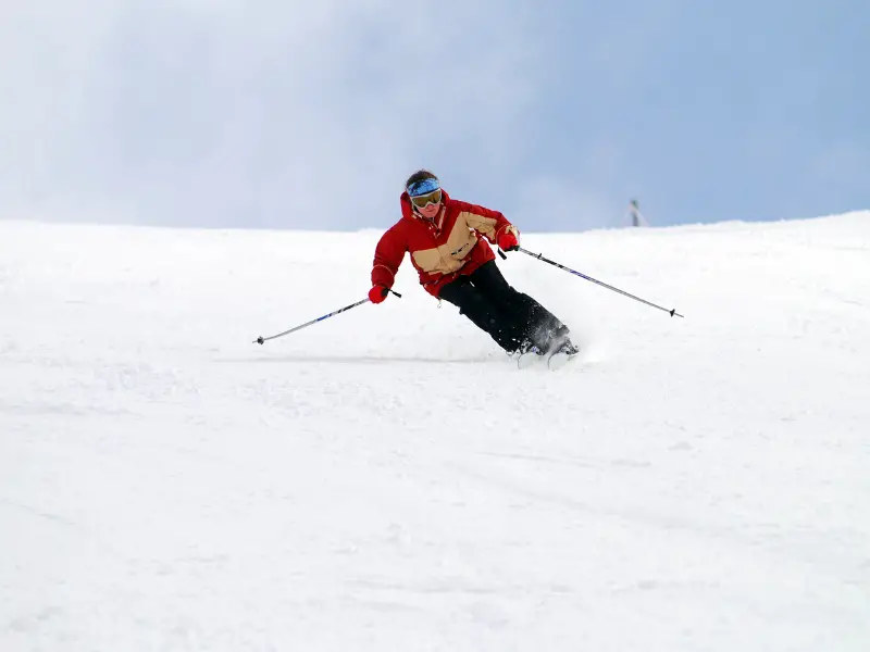 Downhill skiing Jackson Hole