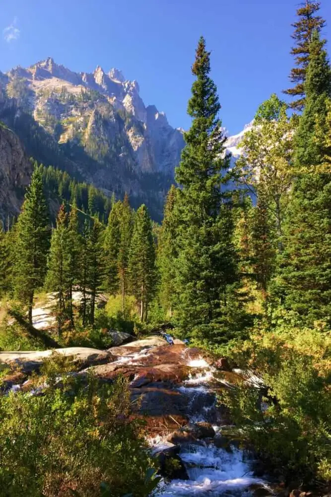 Grand Teton National Park in summer