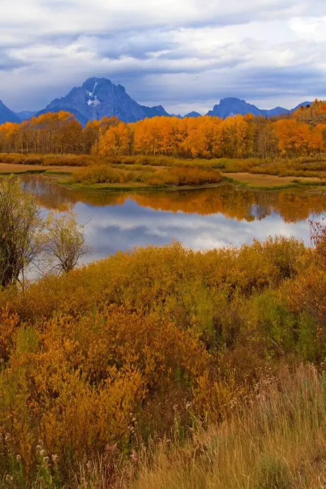 Grand Teton National Park in the fall