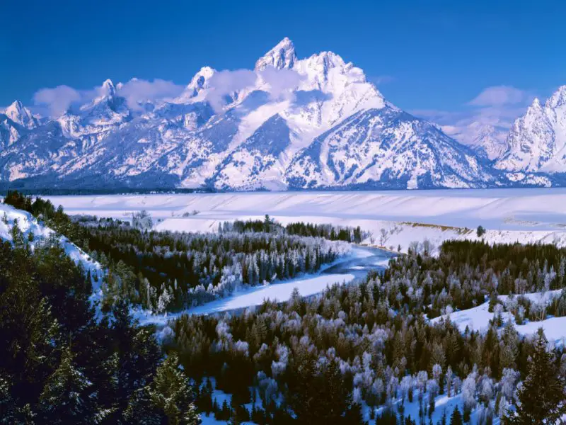 Grand Teton Winter Snake River Overlook