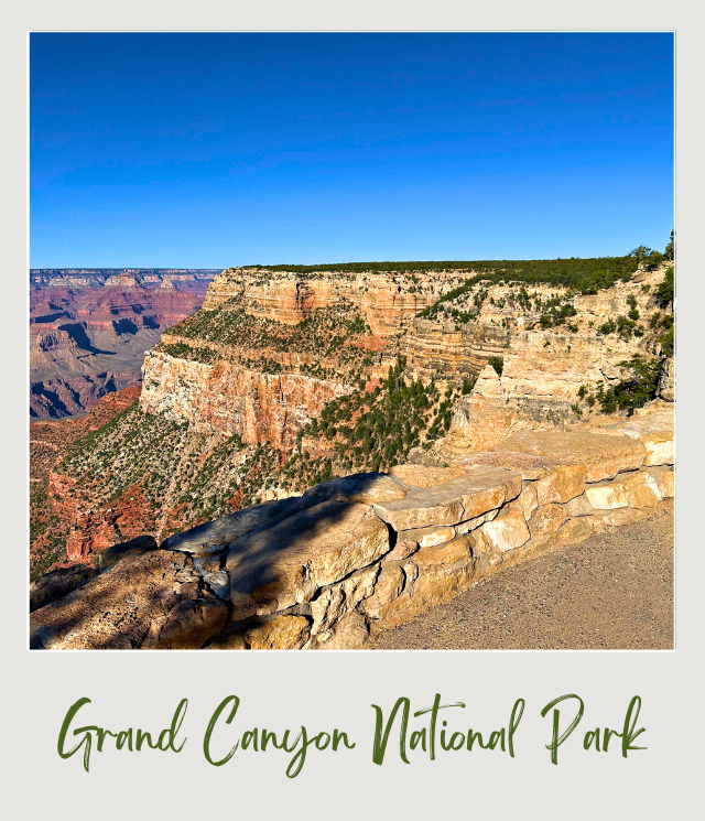 Grand canyon Rim Trail accessible trail