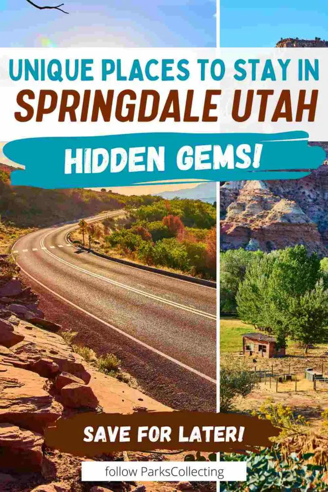 Best Hotels in Springdale, Utah (Near Zion) Hidden Gems Unique Places to Stay in Springdale Utah