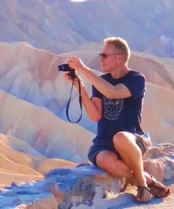 James Ian at Death Valley