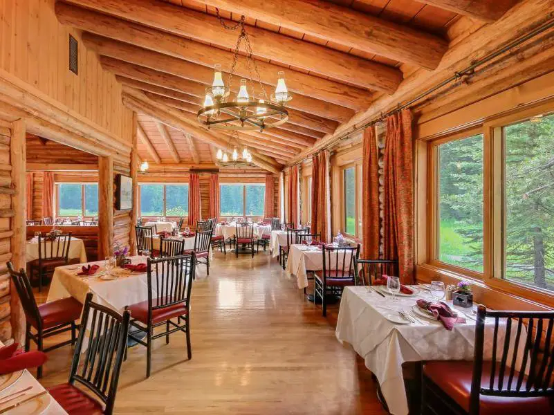Jenny Lake Lodge Dining Room