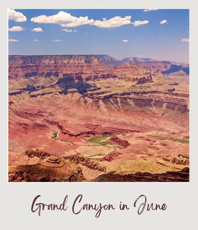 Aerial view of the river forming "S" surrounded by red rock mountains in Grand Canyon National Park.