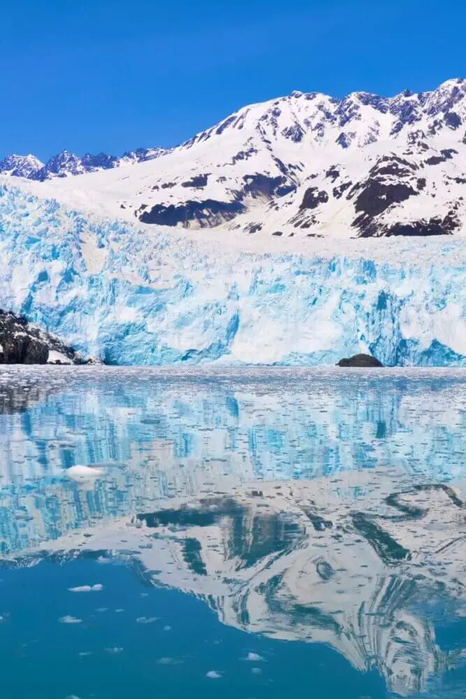 Kenai Fjords National Park in summer