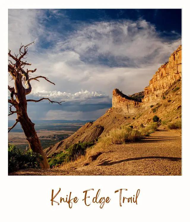 Knife Edge Trail in Mesa Verde National Park