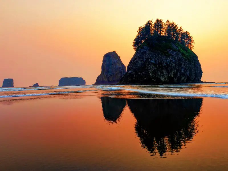 La Push Beach Olympic National Park