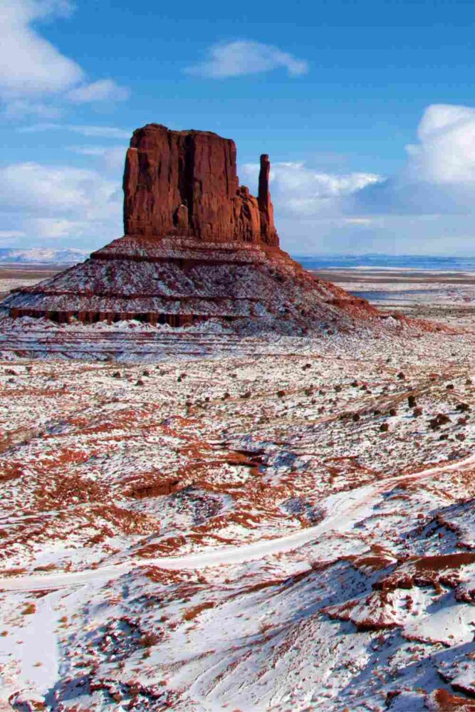 Monument Valley winter