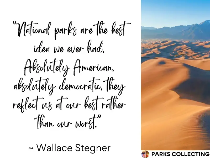 National parks are the best idea we ever had. Absolutely American, absolutely democratic, they reflect us at our best rather than our worst