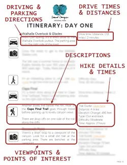 North Rim Grand Canyon 1 Day Basic Itinerary SNEAK PEAK 5