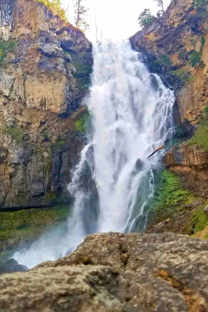 Osprey Falls Yellowstone