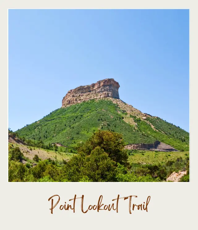 Point Lookout Trail in Mesa Verde National Park