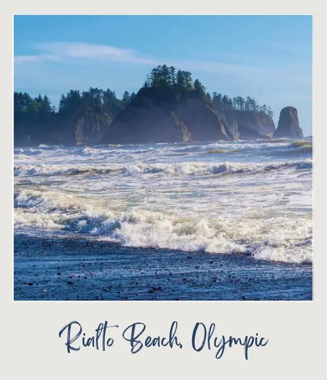 The 10 Best Olympic National Park Beaches View of sea stacks and waves in Rialto Beach Olympic National Park