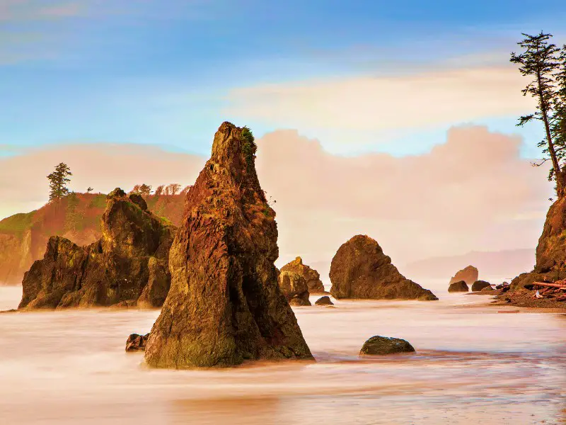 Ruby Beach Olympic National Park