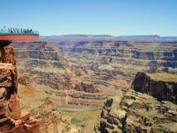 canyon with skywalk
