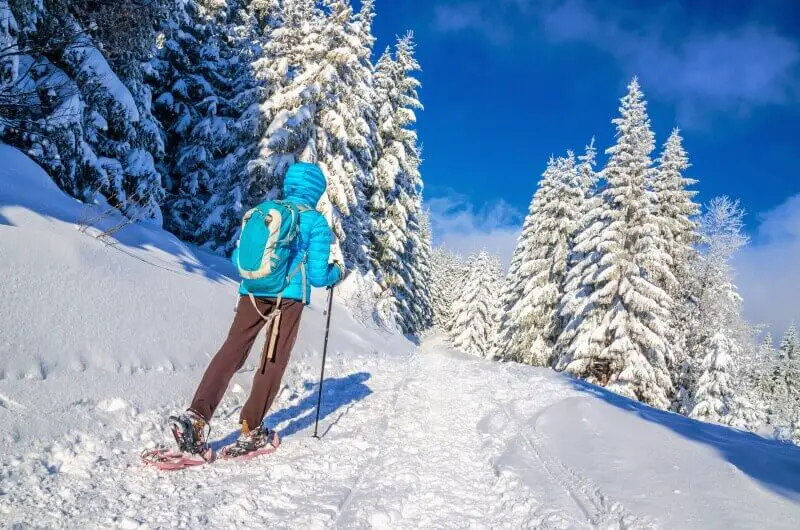 Snow-shoeing Grand Teton National Park