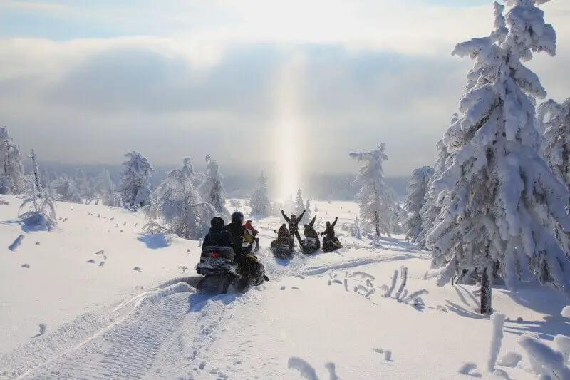 Snowmobiling Grand Teton National Park