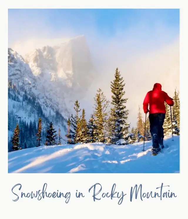 20 Best Things to Do in Rocky Mountain National Park in Winter Snowshoeing in Rocky Mountain National Park