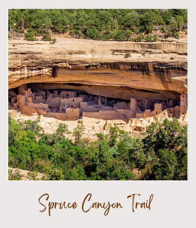 Spruce Canyon Trail in Mesa Verde National Park