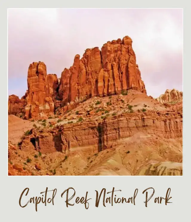 The Best National Parks to Visit in Spring in the USA Sunset in Capitol Reef National Park