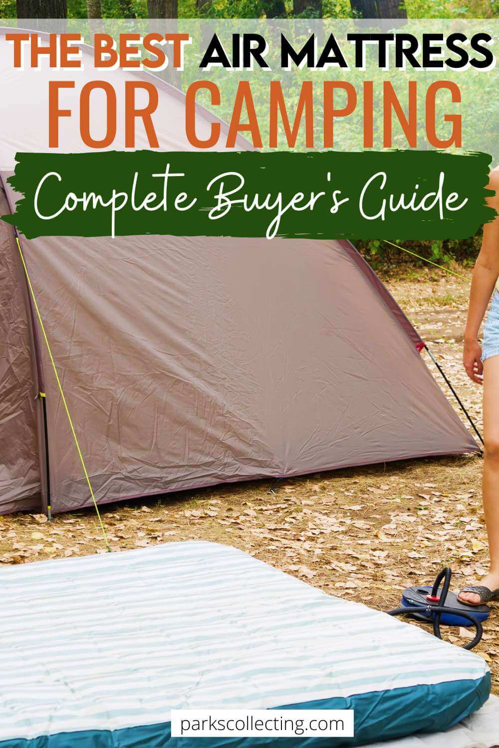 Best tent air outlet mattress