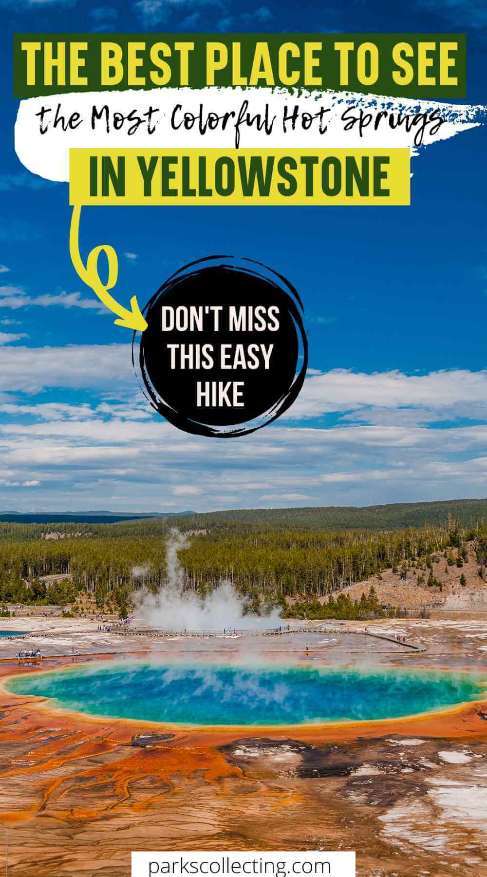 Grand prismatic spring clearance trail