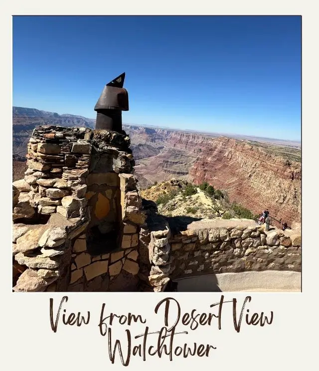 15 Best Things to Do in Grand Canyon for Non Hikers: Views Without the Sweat grand canyon in background with stone building in foreground see from the top