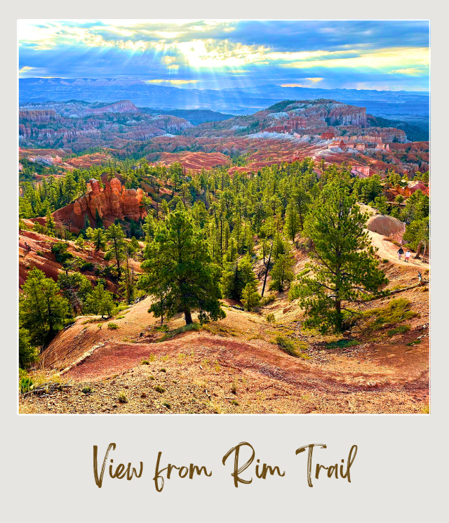 View from Rim Trail Bryce Canyon