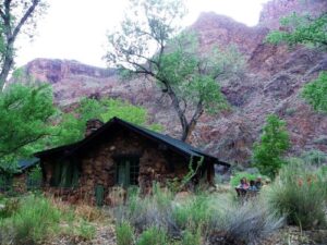 View of Phantom Ranch Grand Canyon National Park