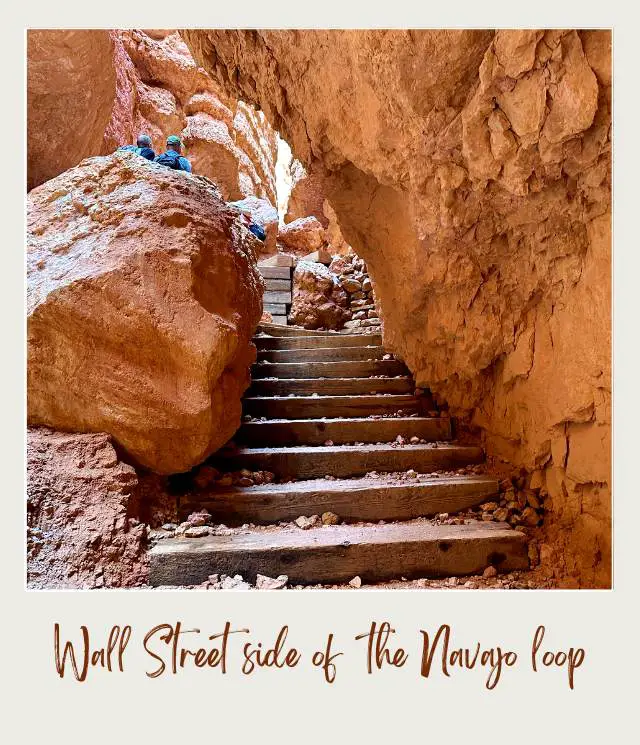 Wall Street side of the Navajo loop Bryce Canyon National Park