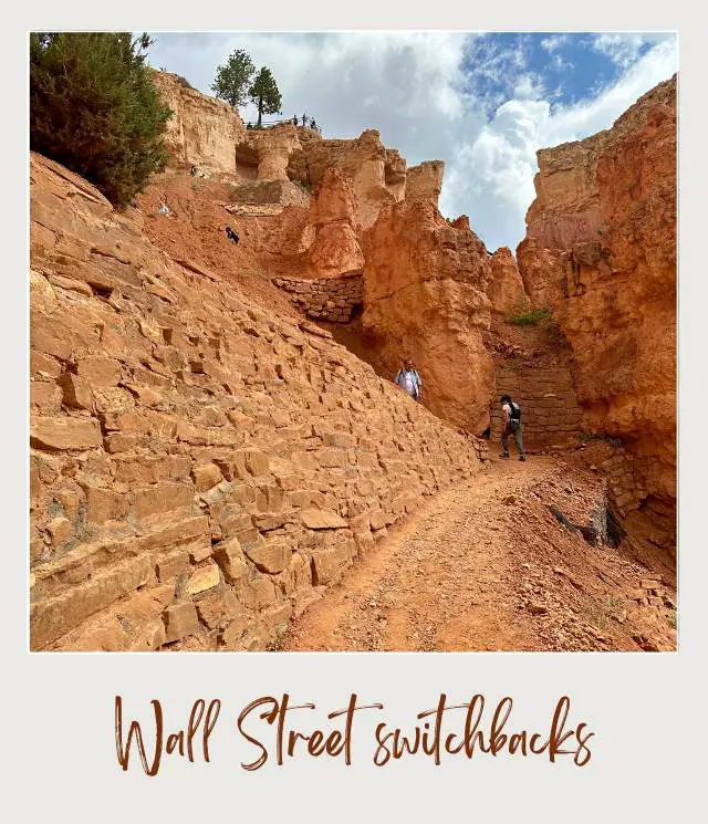 Wall Street switchbacks Bryce Canyon National Park