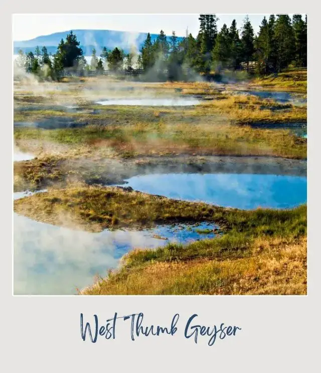 The Best Camping in Yellowstone National Park: Complete Guide pools of water with stem rising