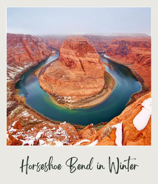 15 Best Winter Hikes in Arizona for Your Bucket List Winter in Horseshoe Bend Hike