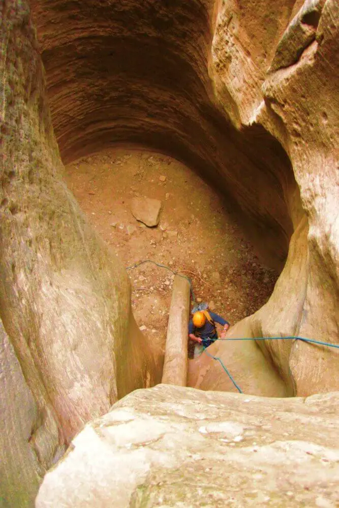 zion canyoneering slot canyon